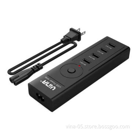 2014 Fast Speed 4-port USB Electric Power Strip